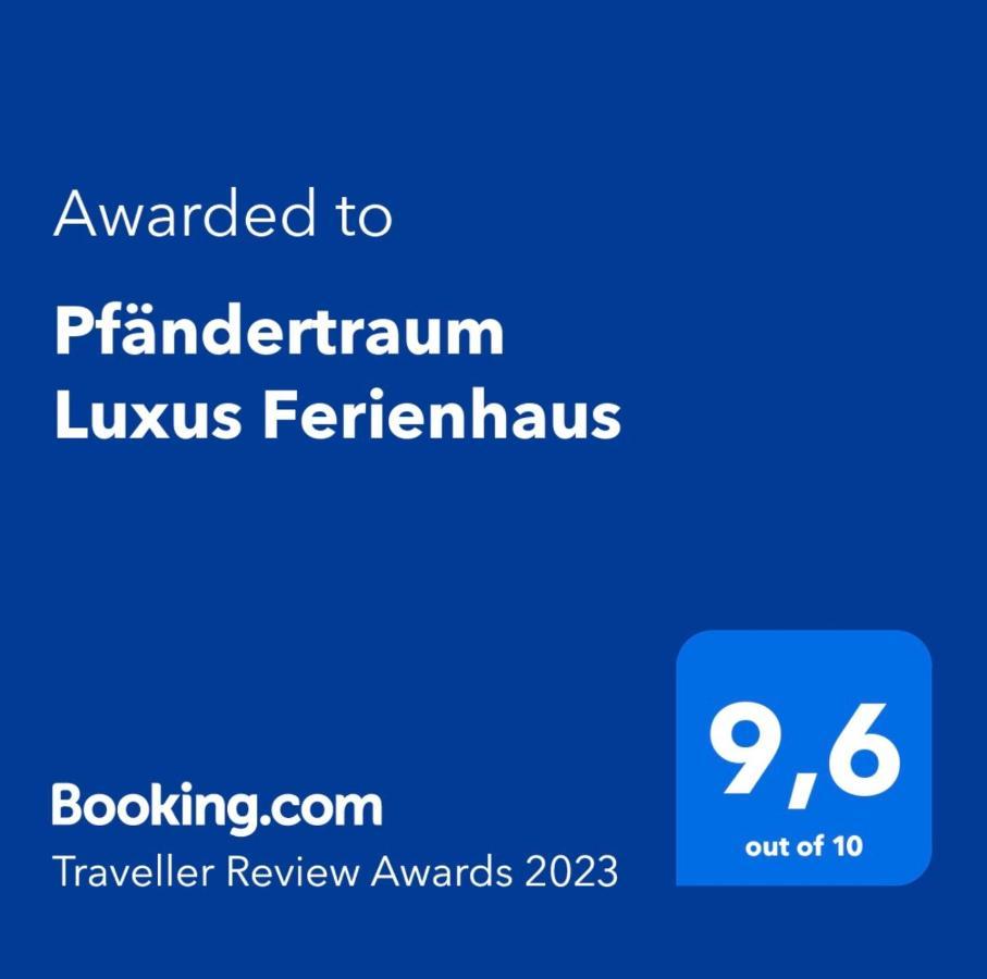 Pfaendertraum Luxus Ferienhaus Lochau Buitenkant foto