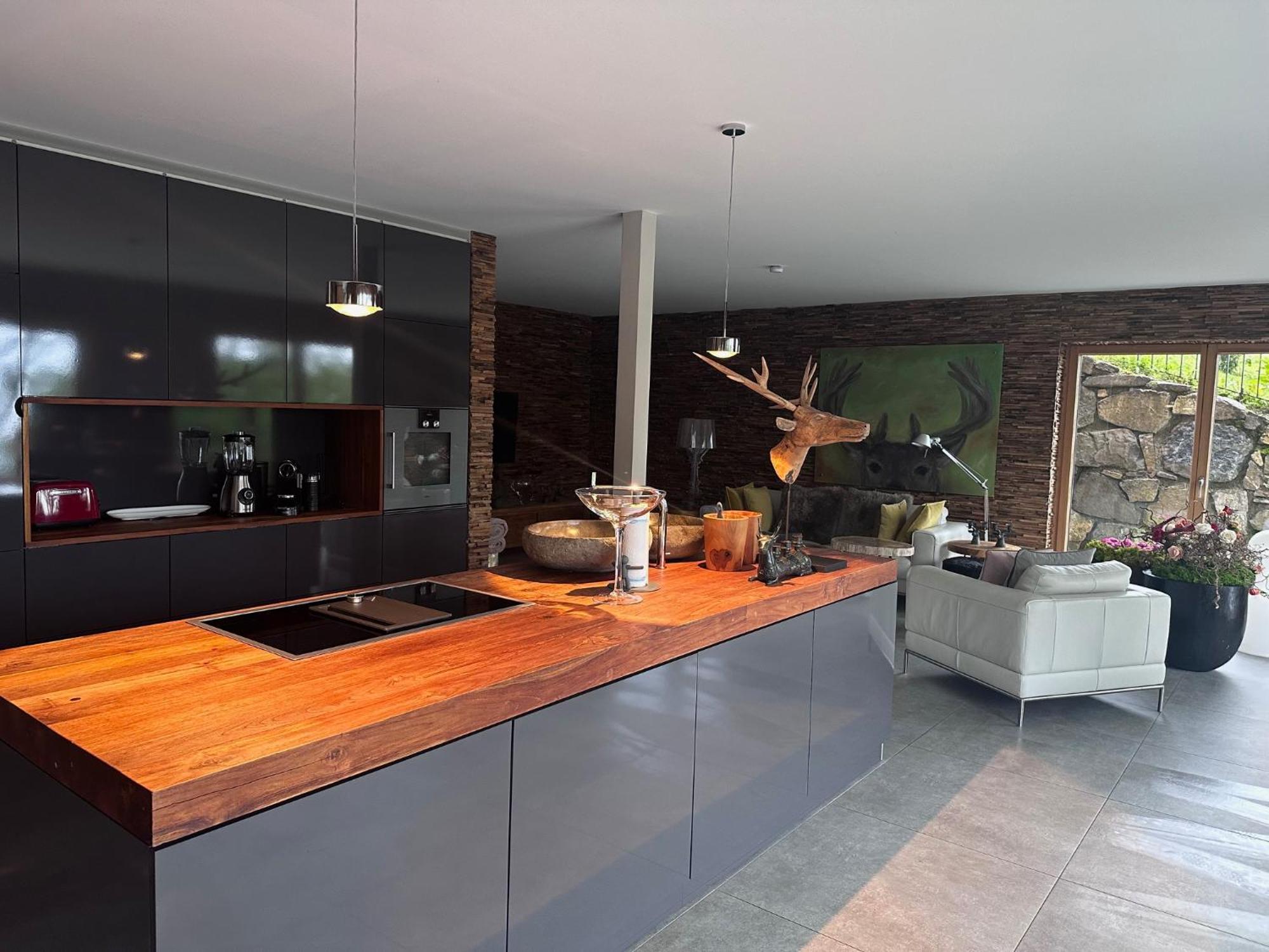 Pfaendertraum Luxus Ferienhaus Lochau Buitenkant foto
